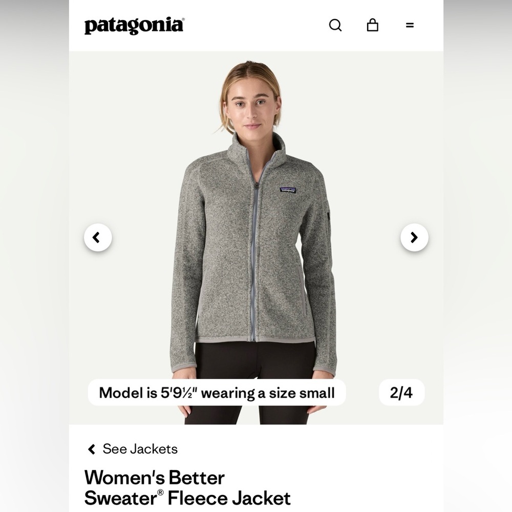 Patagonia Women’s Better Sweater Fleece Jacket